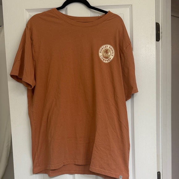 Hurley Men's Rust Short Sleeve Tee - Picture 1 of 3